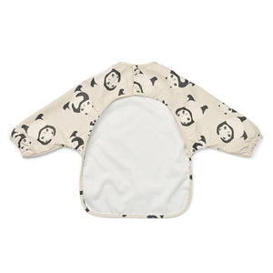 Liewood Merle Printed Cape Bib - Panda / Sandy-Bibs-Panda / Sandy-One Size | Natural Baby Shower