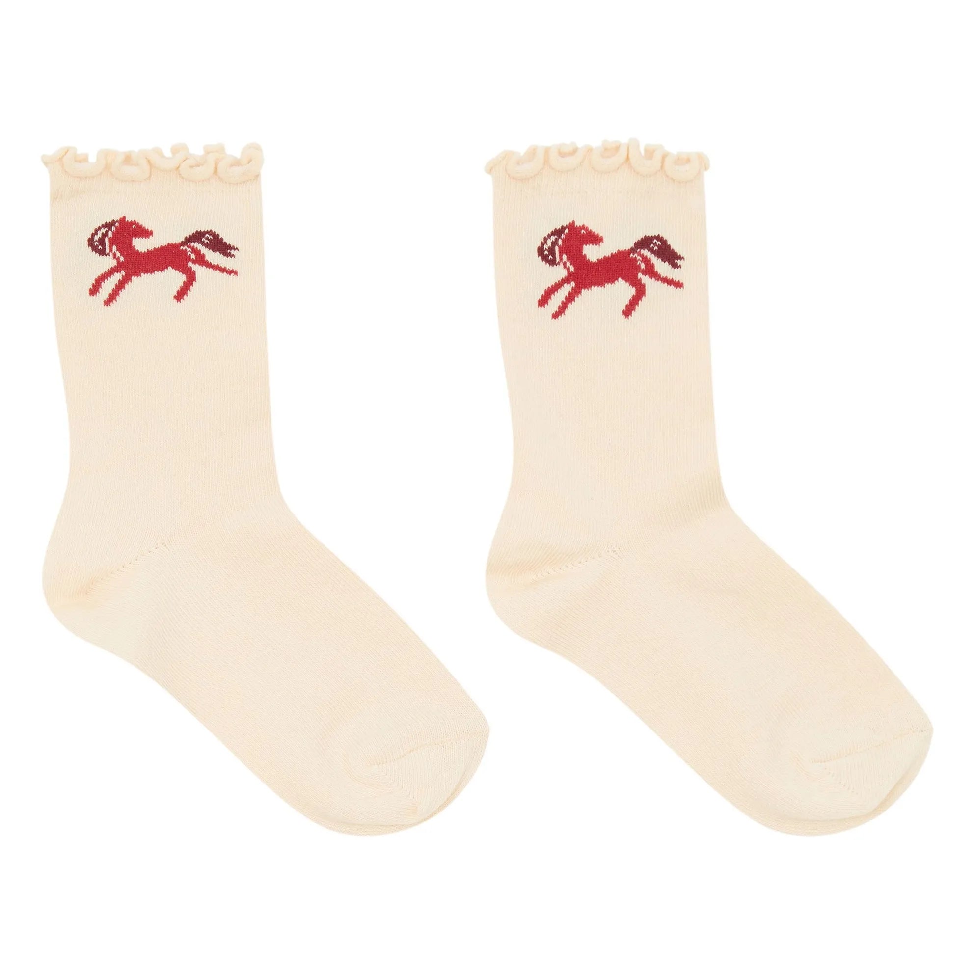 Hundred Pieces - Lilibelle Ankle Socks | Beige