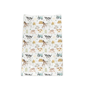 The Little Bumble Co. Anti Roll Changing Mat - Farm Yard-Changing Mats-Farm Yard-one size | Natural Baby Shower