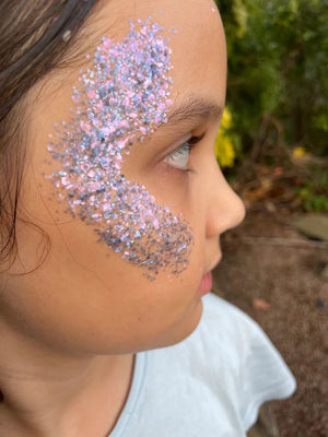 Little Stardust - Mermaid Face Glitter and Aloe Vera Set