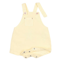 Búho - Lyocell Romper Shorts | Pale Yellow