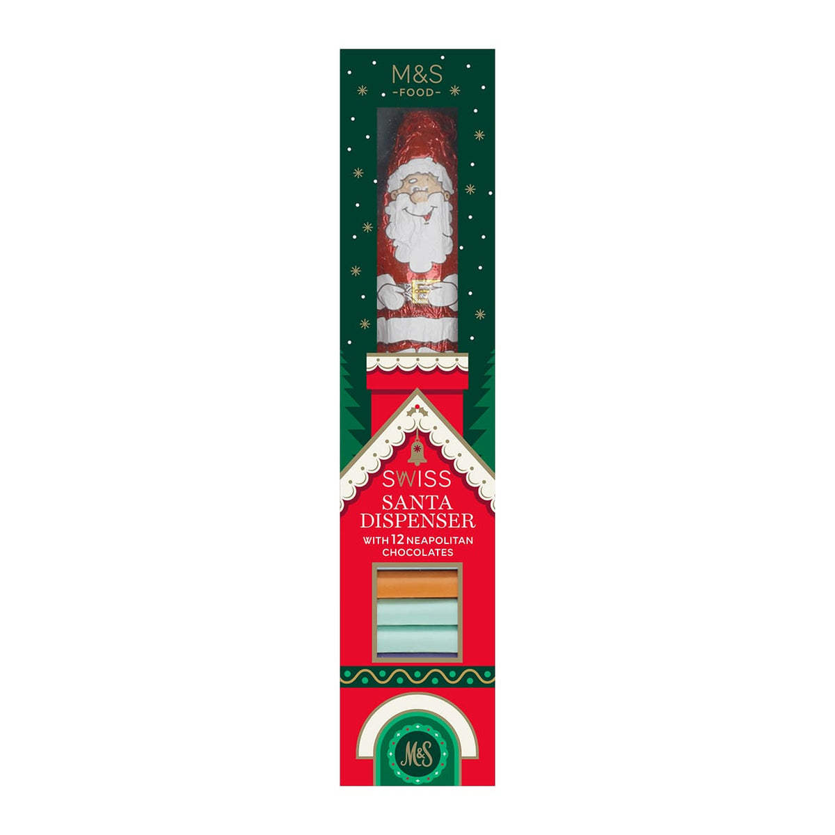 M&S Food - Santa Swiss Chocolate