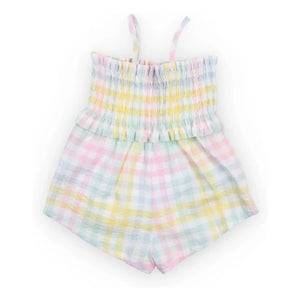 the new society - Mallow Romper | Light Blue