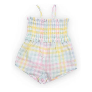 the new society - Mallow Romper | Light Blue