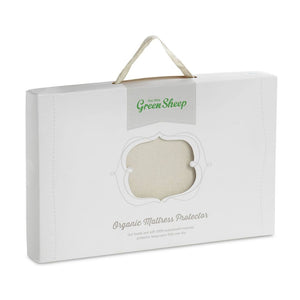 The Little Green Sheep - Organic Mattress Protector - Moses Basket 30x70cm-Mattress Protectors- | Natural Baby Shower