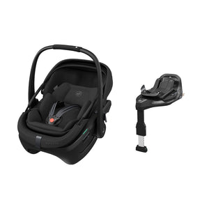 Maxi-Cosi Coral Slide Pro - Onyx Black-Car Seats-Onyx Black Fr-With FamilyFix Slide Pro | Natural Baby Shower