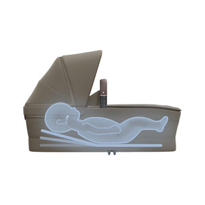 Maxi-Cosi Fame Cabin Cot - Oak Truffle-Carrycots-Oak Truffle- | Natural Baby Shower