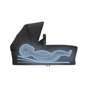 Maxi-Cosi Fame Cabin Cot - Onyx Black-Carrycots-Onyx Black- | Natural Baby Shower