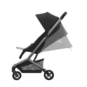 Maxi-Cosi Fame Cabin Stroller - Onyx Black-Strollers-Onyx Black-Without Cabin Cot | Natural Baby Shower