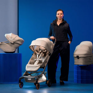 Maxi-Cosi Fame Cabin Stroller - Onyx Black-Strollers-Onyx Black-Without Cabin Cot | Natural Baby Shower