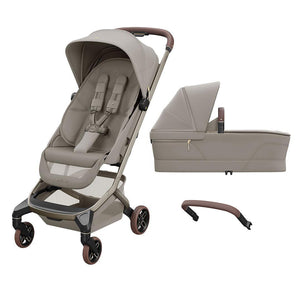 Maxi-Cosi Fame Cabin Stroller - Sapphire Sand-Strollers-Sapphire Sand-With Cabin Cot | Natural Baby Shower