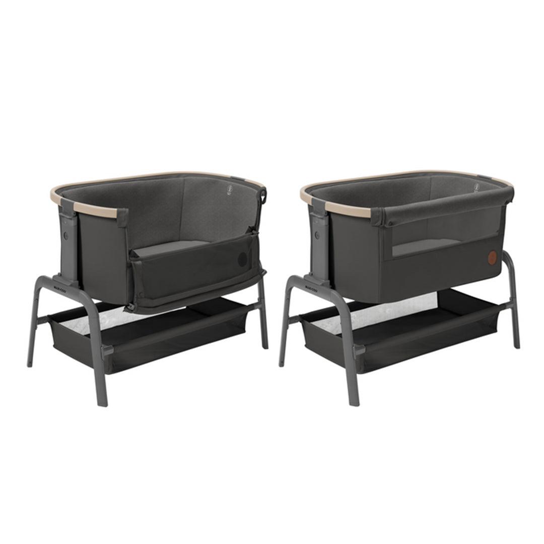 Maxi-Cosi Iora Beyond Co-Sleeper Crib - Beyond Graphite-Bedside Cribs-Beyond Graphite- | Natural Baby Shower