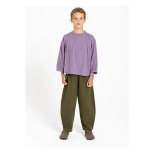 Hundred Pieces - Maxine Checkered Blouse | Lavender
