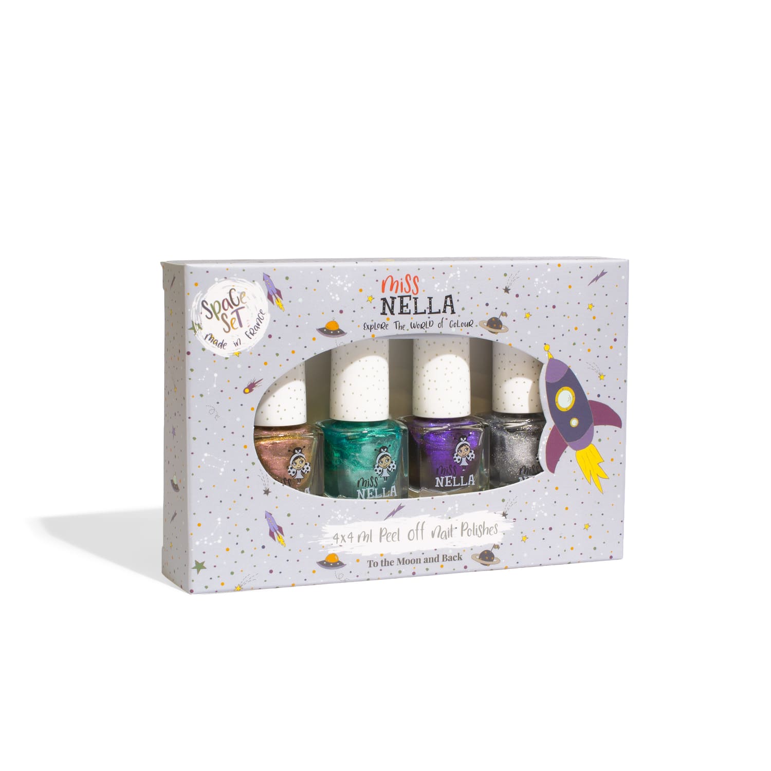 Miss Nella - Space Collection 4-Pack Nail Polish