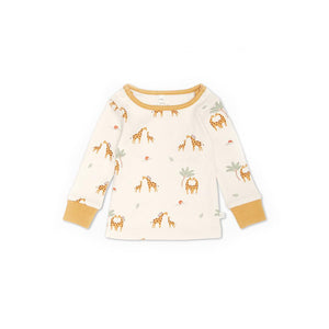 MORI Print Pyjamas - Giraffe-Pyjamas-Giraffe-6-9m | Natural Baby Shower
