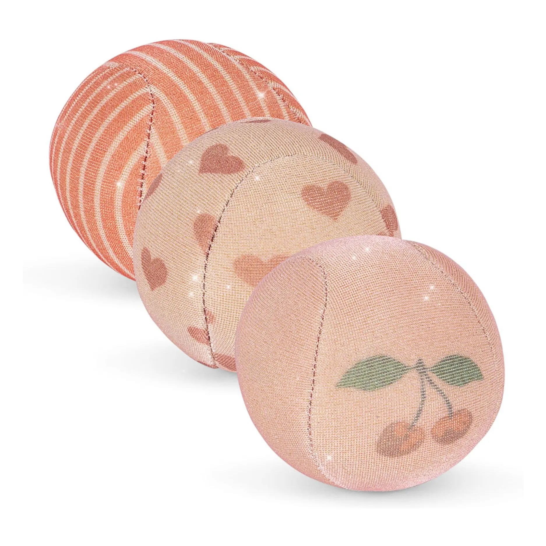 Konges Sløjd - Neoprene Beach Balls - Set of 3 | Pink