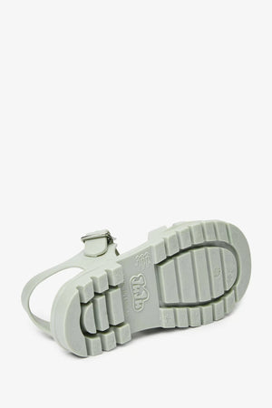 Next - Girls Jelly Jelly Mint Green Sandals - 30.5