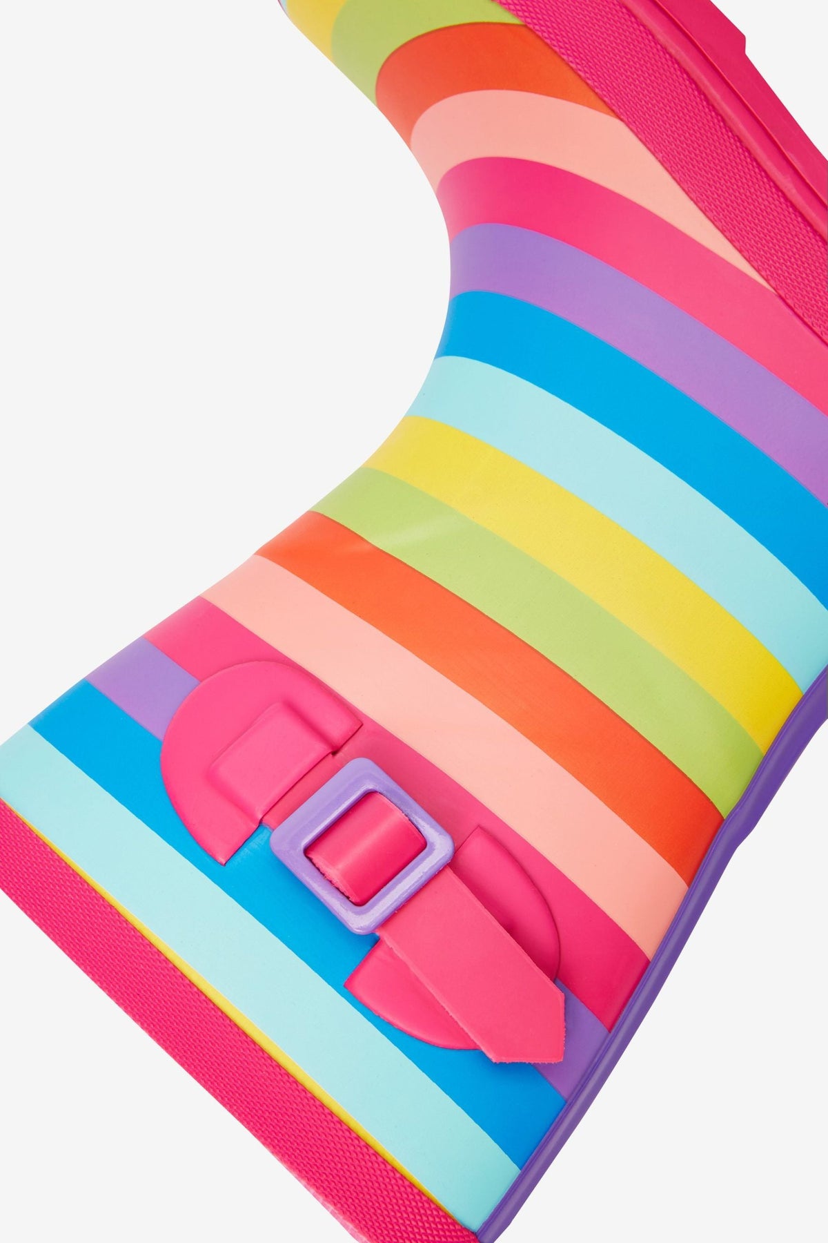 Next - Buckled Fuchsia Girls Rain Boots