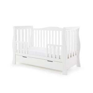 Obaby Stamford Luxe 4 Piece Room Set - White-Nursery Sets- | Natural Baby Shower