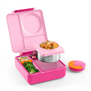 Omiebox - Insulated Fairy Pink Bento Lunch Box