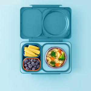 Omiebox - UP Bento Box Internal Compartment Containers (Set of 2) Blue/Orange