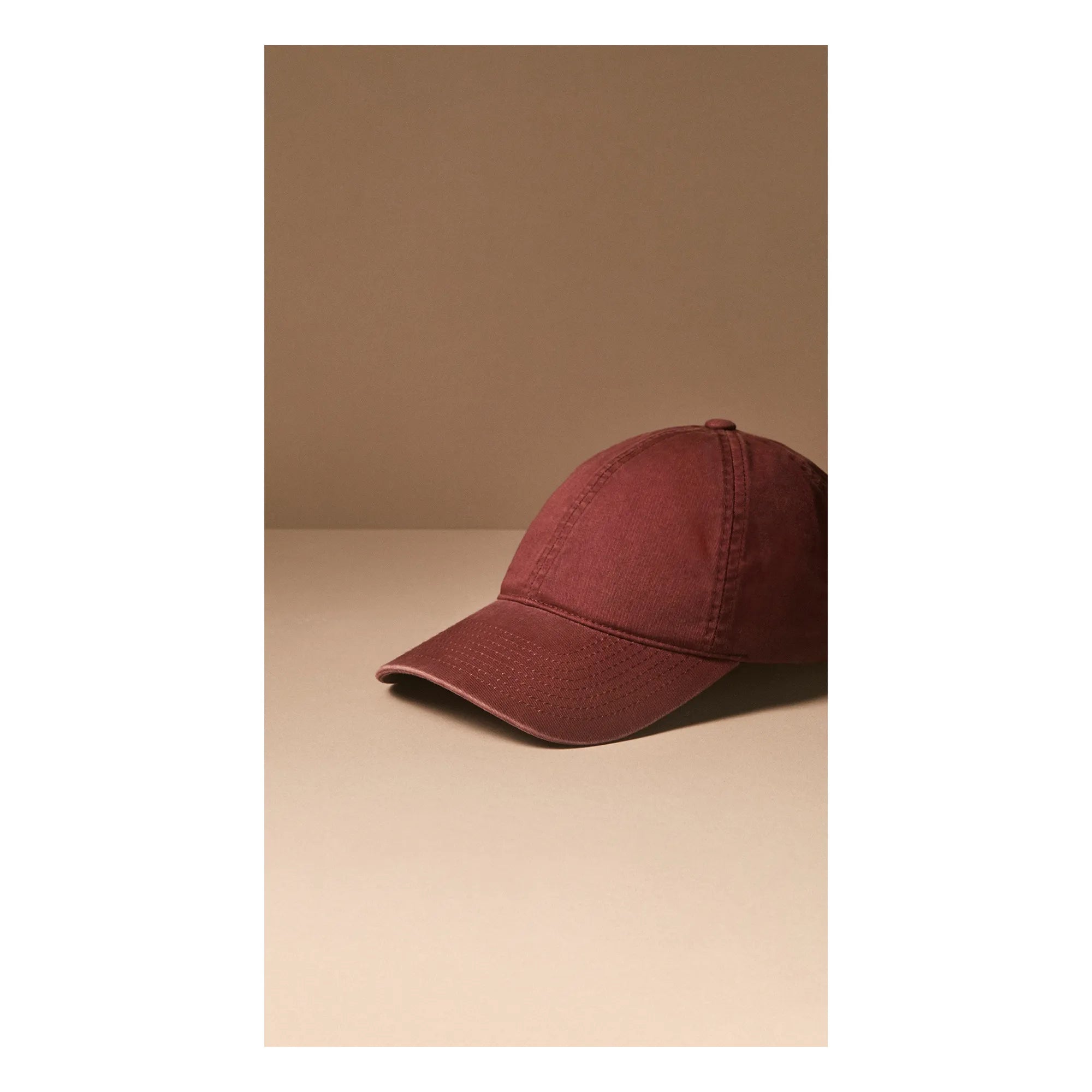 Varsity Headwear - Organic Washed Cotton Legacy Soft Cap | Burgundy