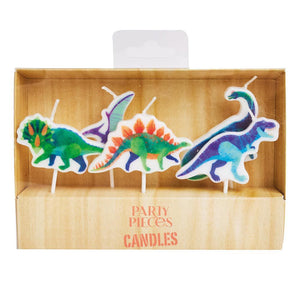 Party Pieces - Dino Explorer 5-pack Party Candles