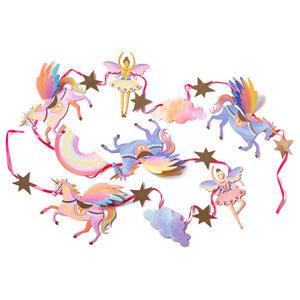 Party Pieces - Unicorn 3 Metre Hanging Ornaments
