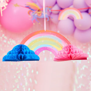 Party Pieces - Unicorn 5-Piece Party Hanging Decorations