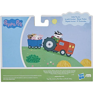 Peppa Pig - Single Figure and Vehicle Mini Tractor Toy Set