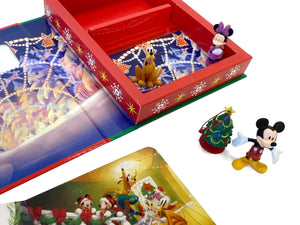 Phidal - Mickey and Friends Christmas Fun English Activity and Story Book with Figure Toys