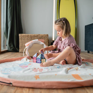 Play & Go Convertible Toy Storage Bag & Mat - Fairy World-Play Mats-Fairy World- | Natural Baby Shower