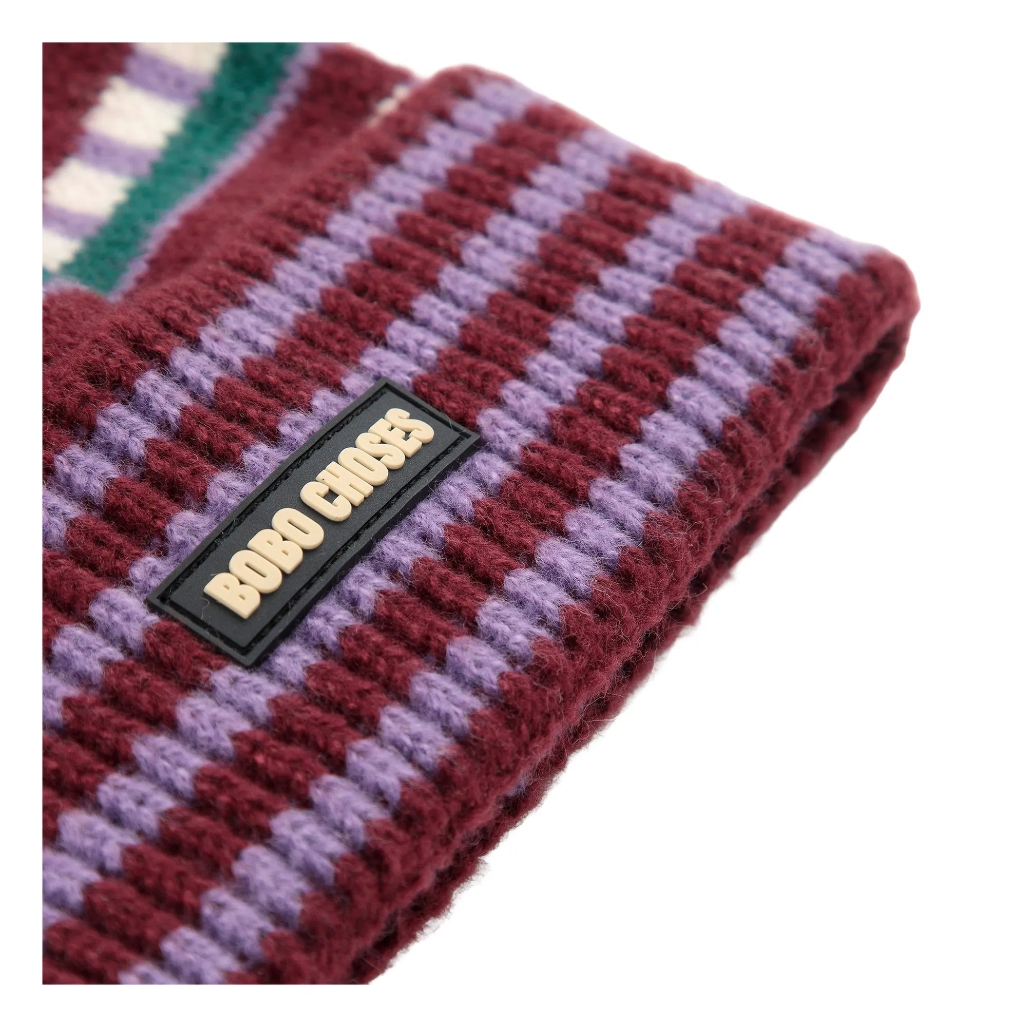 Bobo Choses - Recycled fibers | Purple pom-pom hat