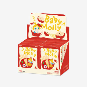 Pop Mart - Original Baby Molly Fruity Aroma Series Magnetic Closure Storage Blind Box Set