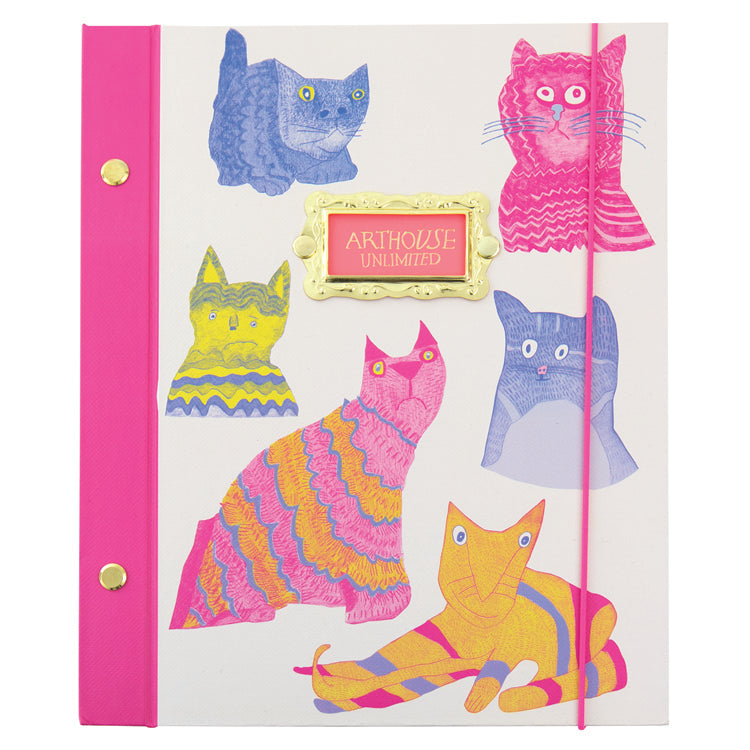 Portico Designs - Arthouse Unlimited Miaow A5 Hard Cover Daily Planner