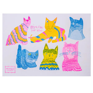 Portico Designs - Arthouse Unlimited Miaow A5 Hardcover Journal