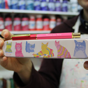 Portico Designs - Arthouse Unlimited Miaow Boxed Ballpoint Pen