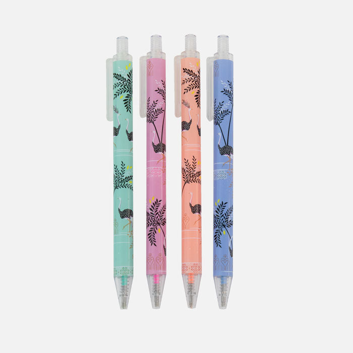 Portico Designs - Sara Miller: Savannah 4-Piece Gel Pen Set