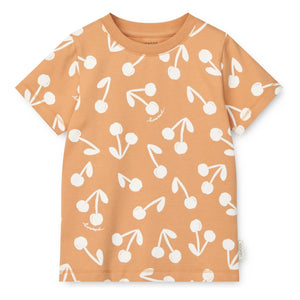 Liewood - Pyjashort Ilford Cherry Organic Cotton | Apricot