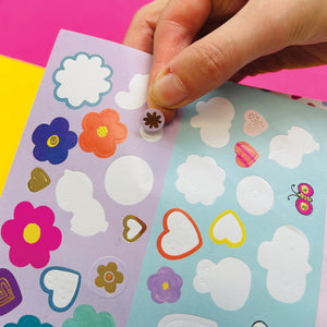 Rachel Ellen - Grl Pwr Sticker Scene Colouring and Activity Book