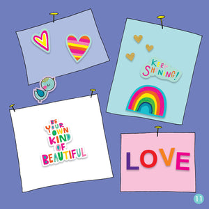 Rachel Ellen - Grl Pwr Sticker Scene Colouring and Activity Book