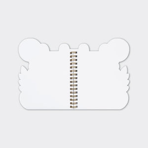 Rachel Ellen - Leopard Shaped Spiral Notebook