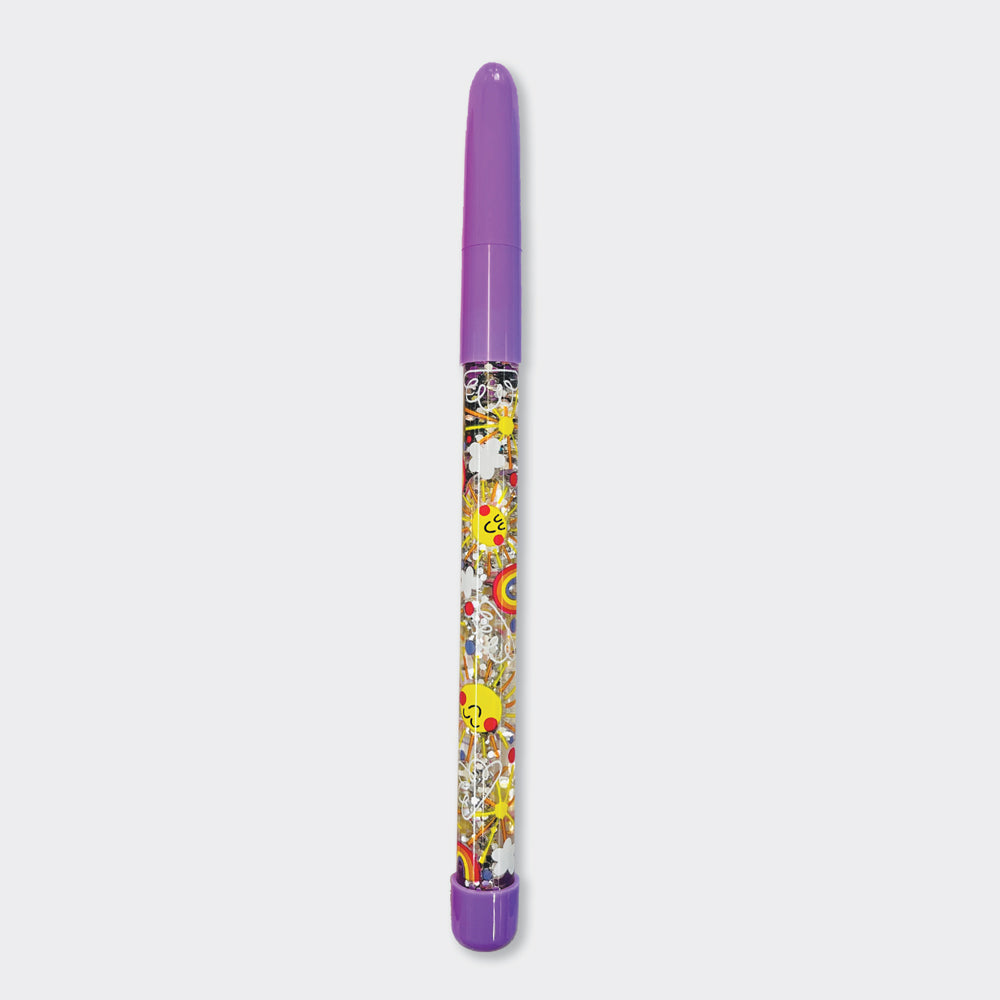 Rachel Ellen - Sparkly Pen Purple Suns and Rainbows