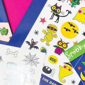Rachel Ellen - Spooky Halloween Kids Temporary Tattoos