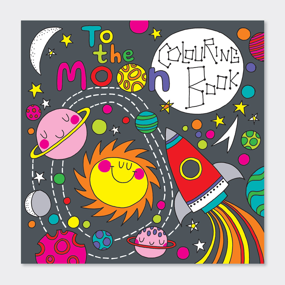 Rachel Ellen - To The Moon Colouring Book