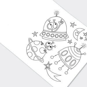 Rachel Ellen - To The Moon Colouring Book