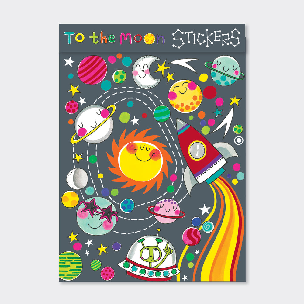 Rachel Ellen - To The Moon Sticker Sticker Books