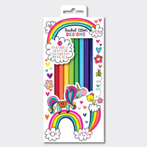 Rachel Ellen - Unicorns Scented and Eraser Pencil Set