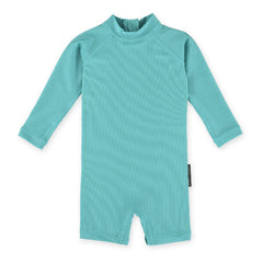 Beach & Bandits - Ribbed UV-Protection Swimsuit | Turquoise