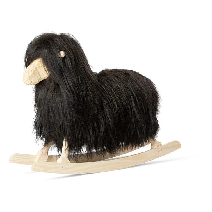 Danish Crafts-Povl Kjer - Hanging Sheep | Black